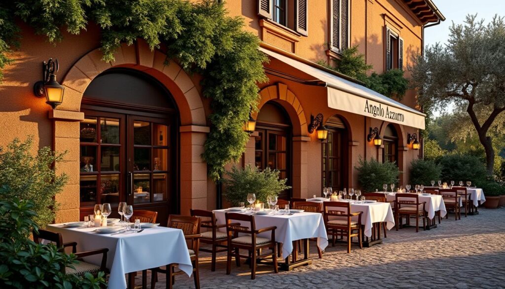 Angelo azzurro : tout savoir sur ce célèbre restaurant italien